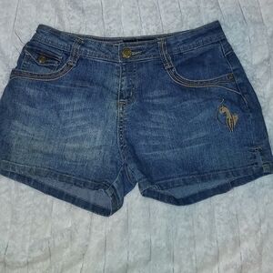 Y2K Baby Phat Denim Shorts